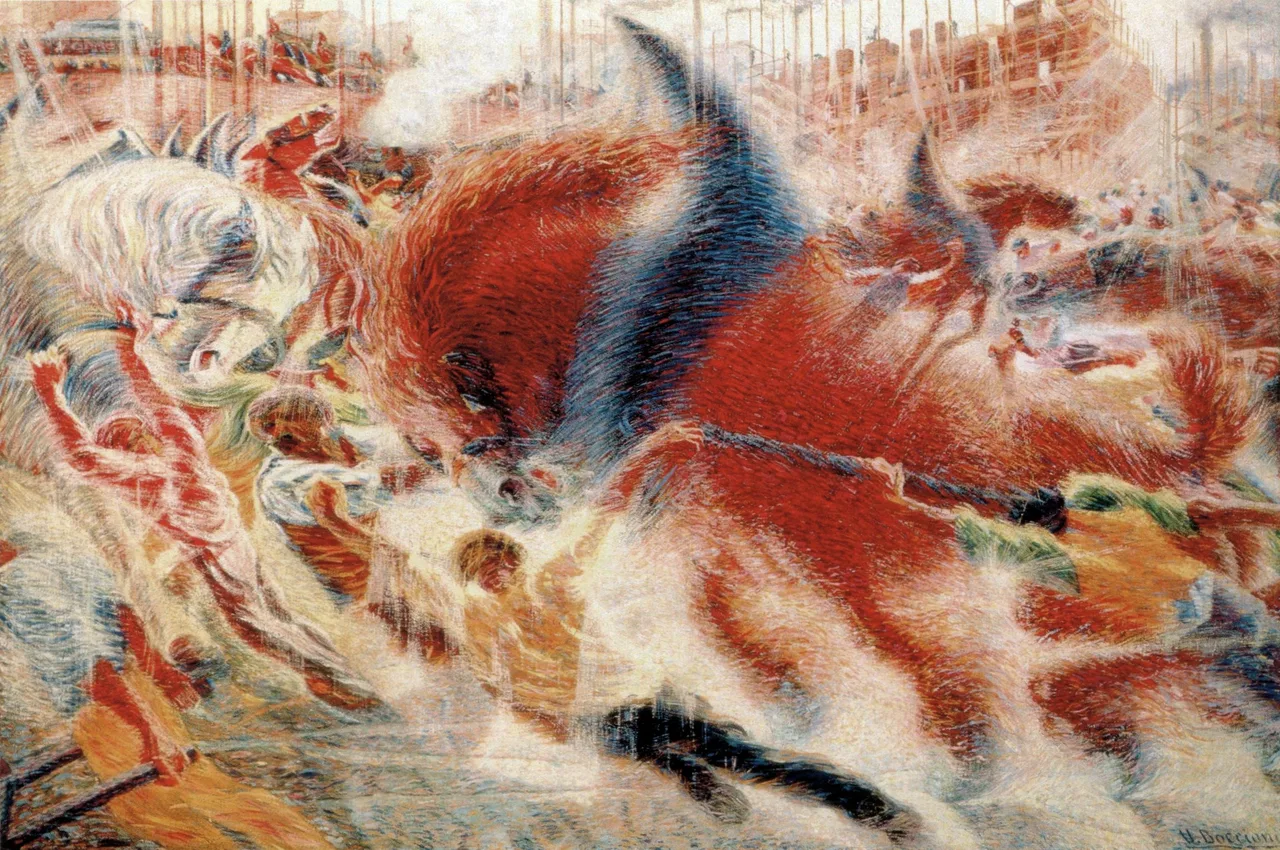 3-1. 色・形・視点を解体する前衛絵画の象徴的な参考画像